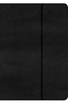 KJV Large Print Compact Reference Bible, Black LeatherTouch with Magnetic Flap