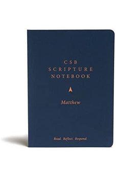 CSB Scripture Notebook, Matthew: Read. Reflect. Respond.