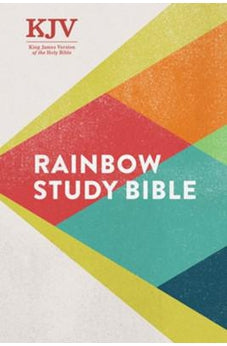 KJV Rainbow Study Bible, Hardcover