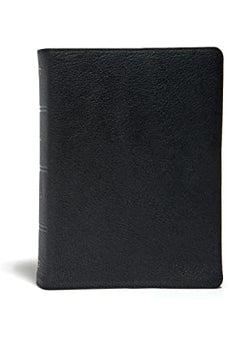 KJV Study Bible Full-Color Black Premium Leather Red Letter 9781087722016