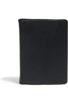 KJV Study Bible Full-Color Black Premium Leather Indexed Red Letter 9781087722023