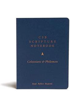 CSB Scripture Notebook, Colossians and Philemon: Read. Reflect. Resopnd.
