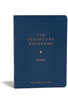 CSB Scripture Notebook, Genesis: Read. Reflect. Respond.