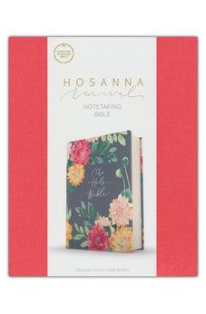 CSB Notetaking Bible, Hosanna Revival Edition, Dahlias