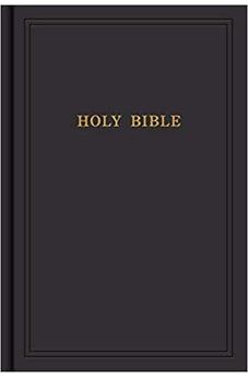 KJV Pew Bible, Black Hardcover