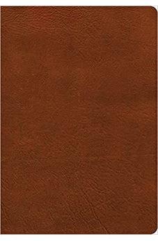 NASB Super Giant Print Reference Bible, Burnt Sienna LeatherTouch