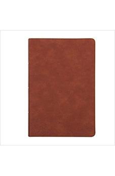 NASB Giant Print Reference Bible, Burnt Sienna LeatherTouch