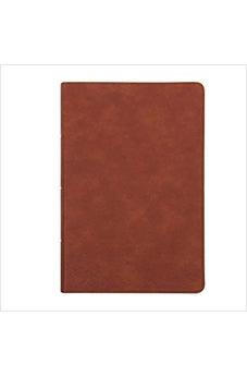 NASB Giant Print Reference Bible, Burnt Sienna LeatherTouch, Indexed