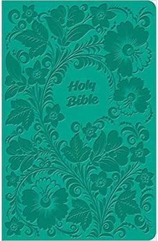 CSB Thinline Bible, Teal LeatherTouch, Value Edition