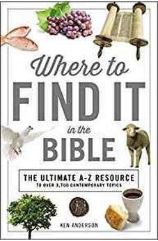 Where to Find It in the Bible (A to Z Series) 9781404108844