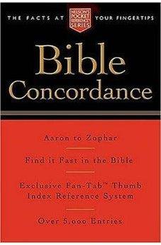 Pocket Bible Concordance: Nelson's Pocket Reference Series 9781418500177