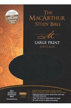NASB MacArthur Study Bible Large Print Indexed