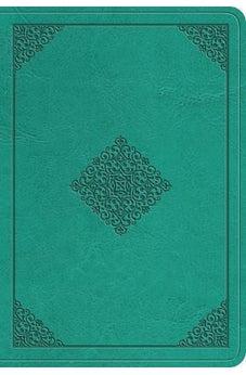 ESV Value Large Print Compact Bible (TruTone, Teal, Ornament Design) 9781433558917
