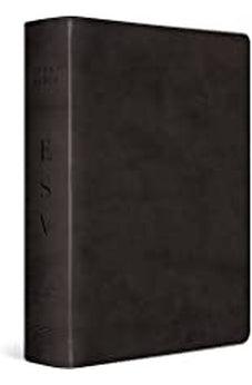 ESV Study Bible, Large Print (TruTone, Black)