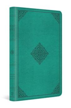 ESV Value Thinline Bible (TruTone, Teal, Ornament Design)