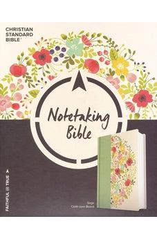 CSB Notetaking Bible, Sage Cloth Over Board 9781433644146
