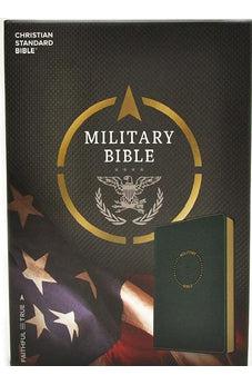 CSB Military Bible, Green LeatherTouch 9781433651762