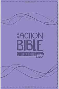The Action Bible Study Bible ESV (Lavender) 9781434709080