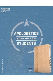 CSB Apologetics Study Bible for Students, Natural Cloth Over Board, Indexed 9781462741304