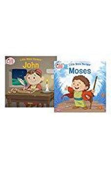 Moses/John Flip-Over Book (Little Bible HeroesTM) 9781462743391