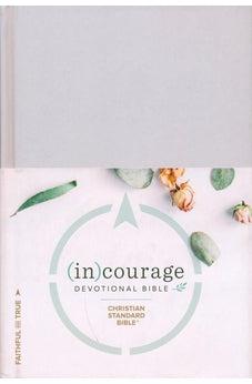 CSB (in)courage Devotional Bible, Gray Hardcover 9781462785032