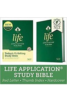 NLT Life Application Study Bible, Third Edition (Red Letter, Hardcover, Indexed), Thumb Index