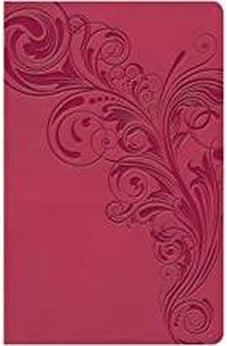KJV Large Print Personal Size Reference Bible, Pink Leathertouch Indexed  9781535935661