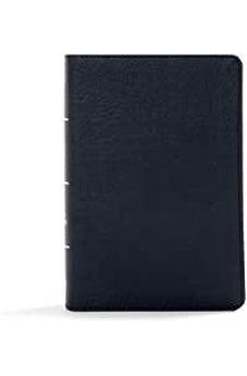 KJV Large Print Compact Reference Bible, Black LeatherTouch 9781535935715