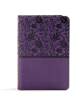 KJV Large Print Compact Reference Bible, Purple LeatherTouch 9781535935739
