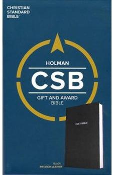 CSB Gift & Award Bible, Black Imitation Leather - Biblestore.com