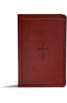 KJV Giant Print Reference Bible, Brown Leathertouch, Indexed 9781535954037