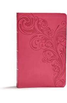 KJV Giant Print Reference Bible, Pink Leathertouch, Indexed 9781535954075