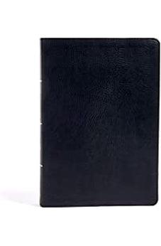 KJV Super Giant Print Reference Bible Black LeatherTouch Indexed