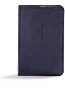 KJV Compact Bible, Navy Leathertouch, Value Edition 9781535956833