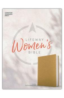 CSB Lifeway Women's Bible, Camel Cloth-Over-Board