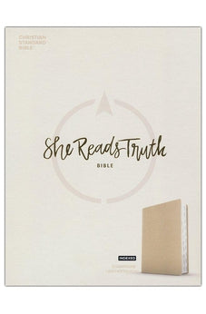 CSB She Reads Truth Bible, Champagne Leathertouch, Indexed 9781535970983