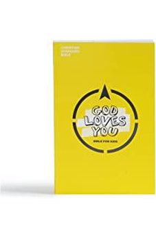 CSB God Loves You Bible for Kids 9781535988629