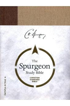 CSB Spurgeon Study Bible, Brown/Tan Cloth Over Board 9781586409715