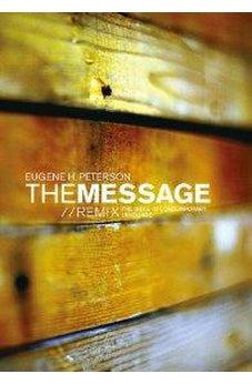 The Message//REMIX 2.0 Paperback Wood: The Bible in Contemporary Language