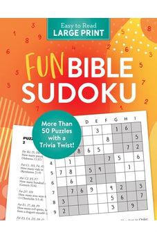 Fun Bible Sudoku Large Print